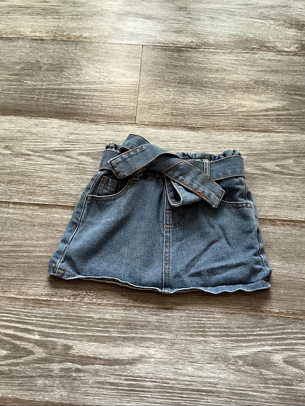 Denim Mini Skirt